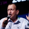 Tel Aviv Mayor Ron Huldai speaks at the annual international Municipal Innovation Conference in Tel Aviv, Feb. 19, 2020. Photo by Miriam Alster/Flash90.