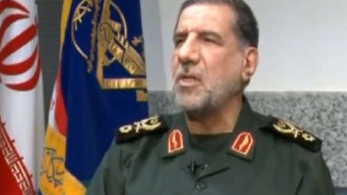 Iran’s Revolutionary Guard commander Ismail Kowsari. Credit: Screenshot.