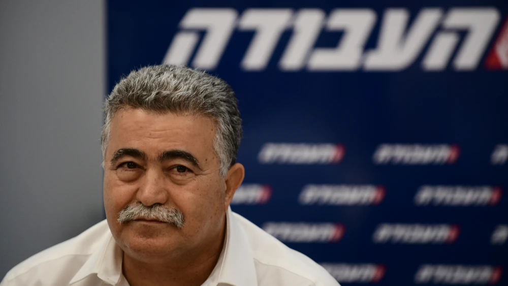 Labor Party member Amir Peretz at a press conference in Tel Aviv on May 19, 2019. Photo by Tomer Neuberg/Flash90.