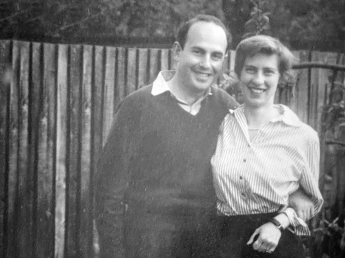 Eva Schloss-Geiringer and her husband Zvi Schloss. Photo courtesy of the family.