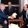 Israeli Prime Minister Benjamin Netanyahu meets with Egyptian President Abdel Fattah el-Sisi in New York, Sept. 26, 2018. Photo by Avi Ohayon/GPO.