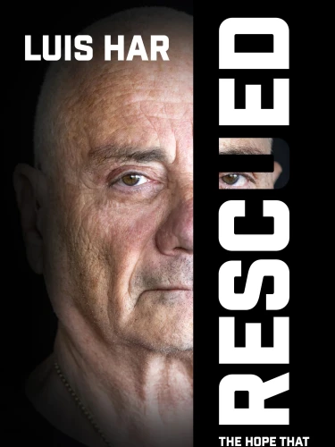 The cover of “Rescued: The Hope That Kept Me Alive in Captivity,” a memoir by former Israeli hostage Luis Har, who was rescued from Gaza by Israeli commandos on Feb. 12, 2024, after 129 days in Hamas captivity. Credit: Gefen Publishers.