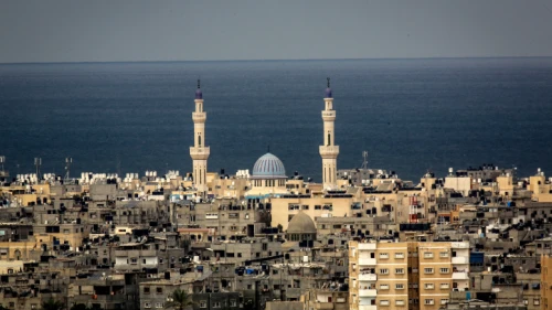 A view of Rafah in the southern Gaza Strip, Nov. 1, 2020. Photo by Abed Rahim Khatib/Flash90.