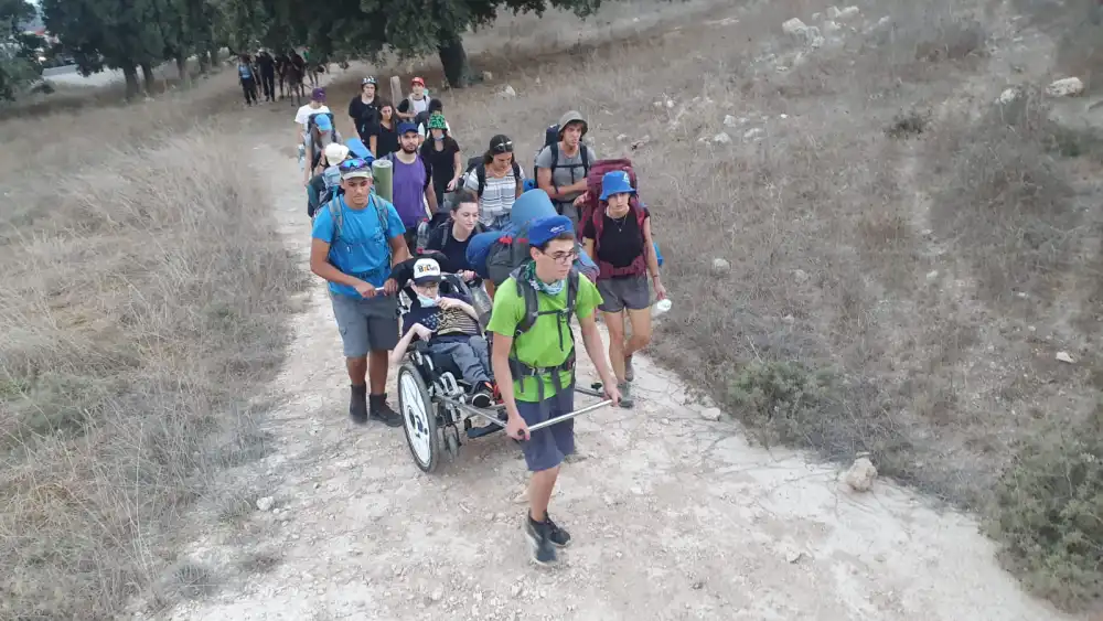 The academy also takes great pride in being the first mechina in Israel to integrate students with physical disabilities. Photo by Omri Salner.
