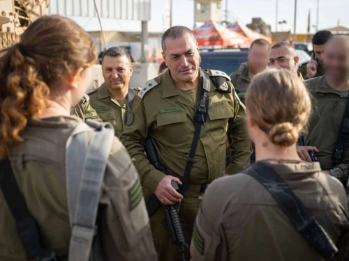 IDF Chief of Staff Lt. Gen. Eyal Zamir visited on Dec. 3, 2025, the 80th Regional Division near the city of Eilat to hold a situational assessment about the threats in he region. Credit: IDF.