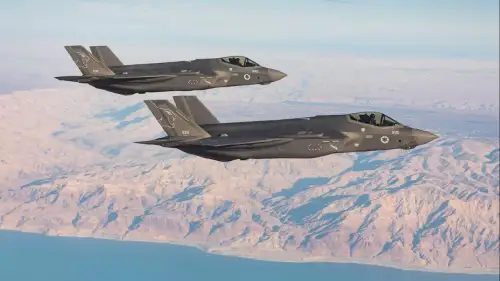 IAF F-35 stealth fighter aircraft