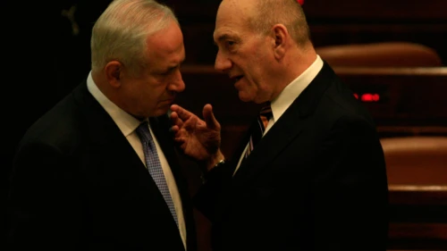 Olmert, Netanyahu