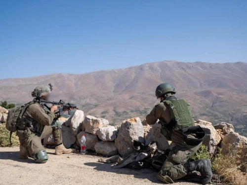 IDF soldiers operate near Mount Hermon in Syria, July 2025. Credit: IDF.