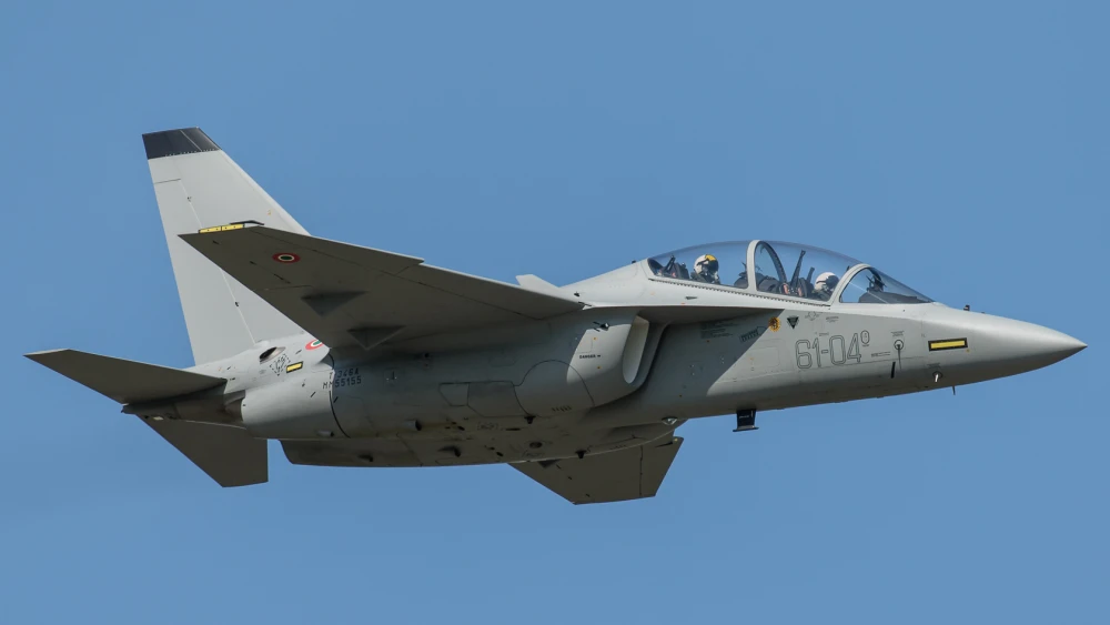 An Italian M-346 plane. Credit: Gian Marco Anzellotti via Wikimedia Commons.