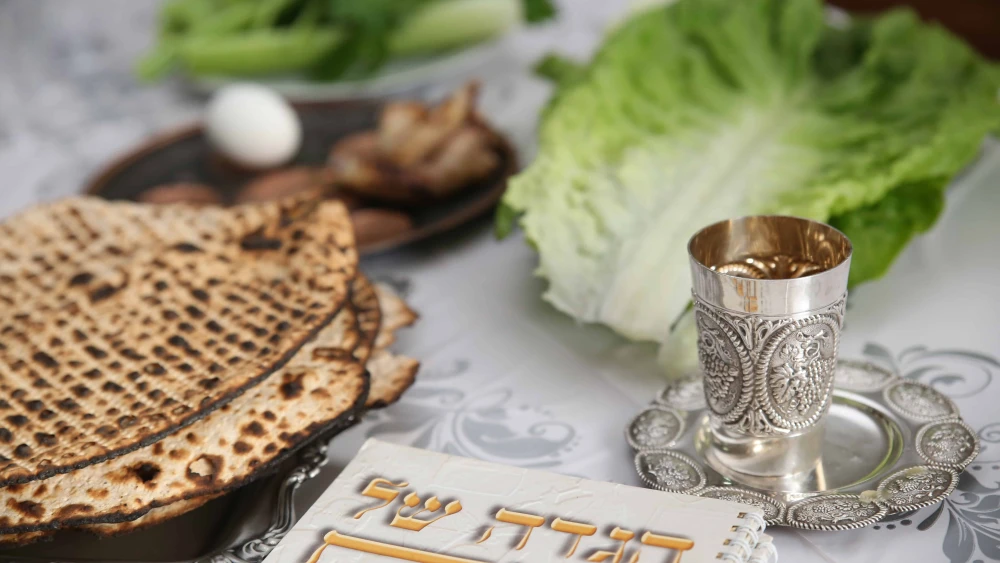 Passover Seder Table
