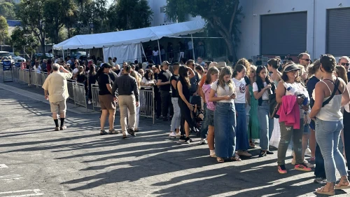 Los Angeles hostages vigil