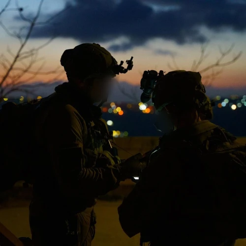 In this undated photo, members of the Israel Defense Forces Brigade 769 combat team are seen in Lebanon. Credit: Israel Defense Forces.