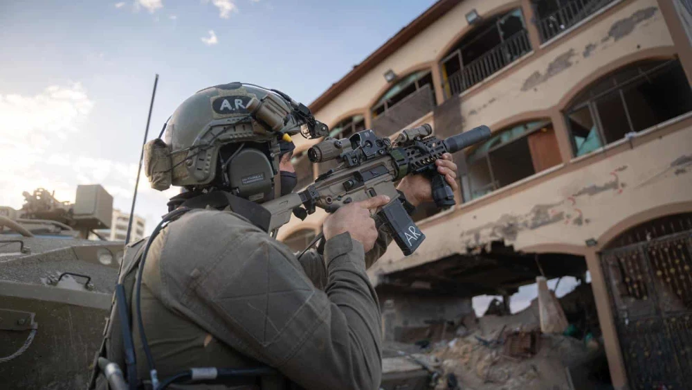Israeli forces operating in the Gaza Strip. Credit: Israel Defense Forces.