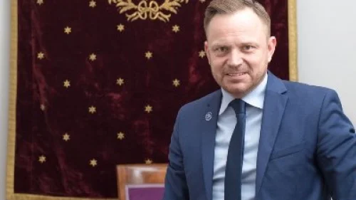 Elie Rosen, the head of the Jewish community of Graz, Austria. Source: Twitter.