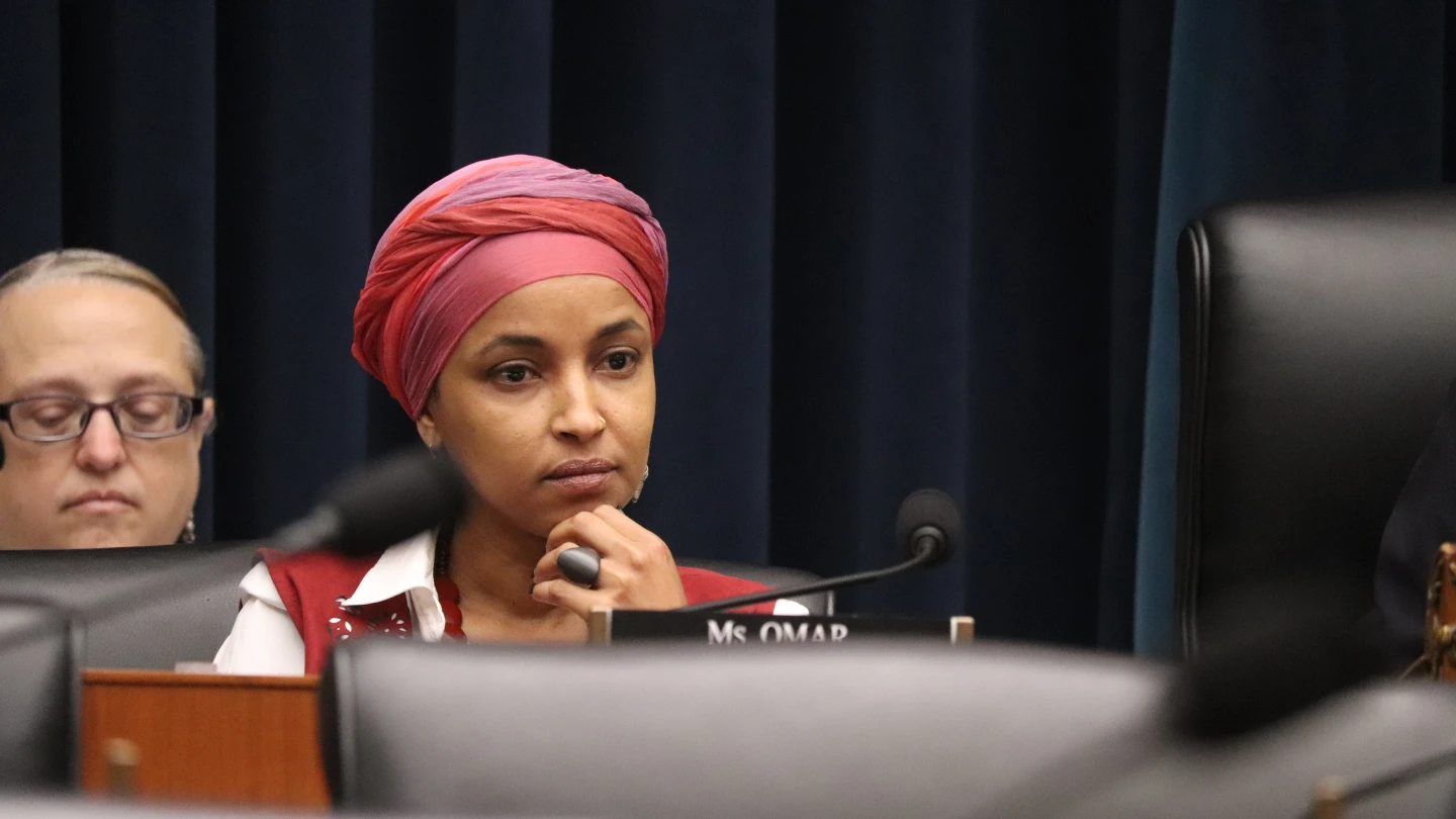 Ilhan Omar declines to answer questions about amended financial disclosures