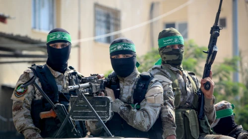 Hamas gunmen, members of the Izz ad-Din al-Qassam Brigades, in Rafah, the southern Gaza Strip, Oct. 17, 2019. Photo by Abed Rahim Khatib/Flash90.