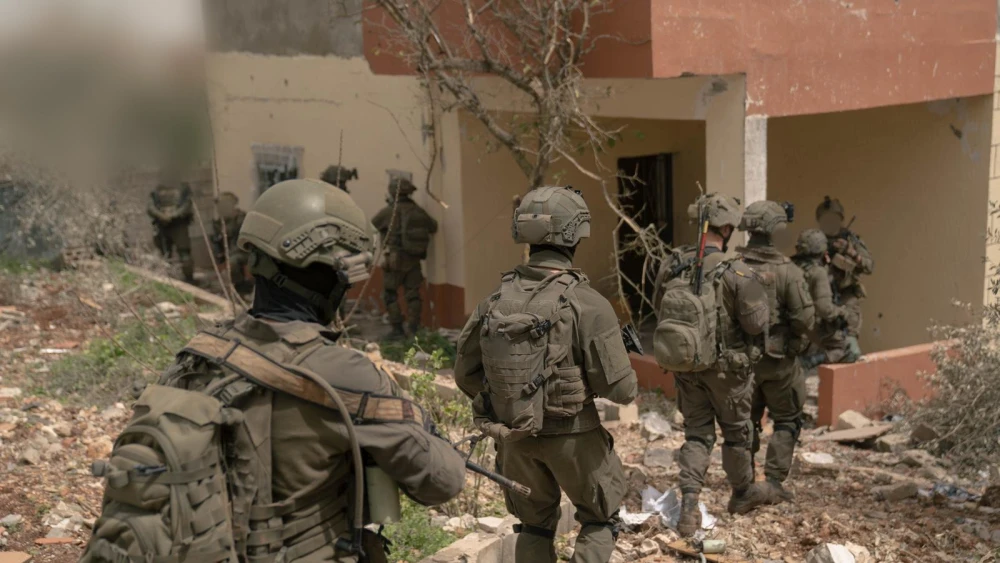 IDF soldiers operating in Southern Lebanon against the Iranian proxy group Hezbollah, April 2026. Credit: IDF.