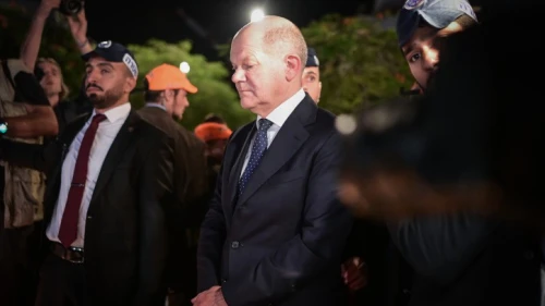 German Chancellor Olaf Scholz