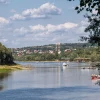 View of the Danube River near Rakovac, Serbia. Credit: Alexkom000 via Wikimedia Commons.