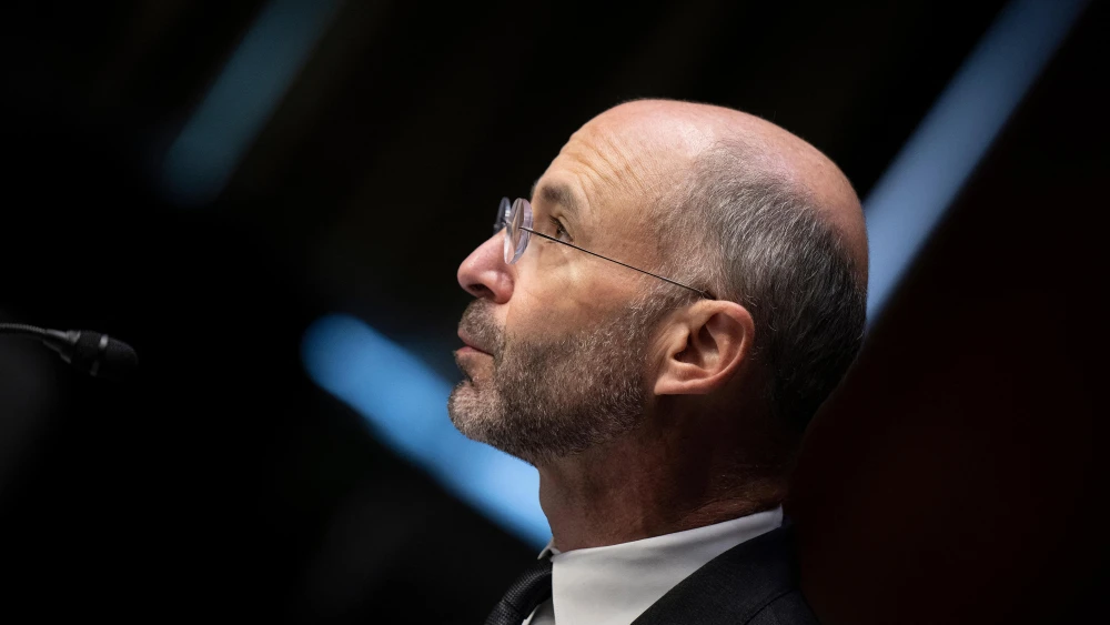 Robert Malley, the Biden administration special envoy for Iran, testifies about the Joint Comprehensive Plan of Action (JCPOA) during a hearing of the Senate Foreign Relations on Capitol Hill May 25, 2022, in Washington, DC. Photo by Brendan Smialowski/AFP via Getty Images.