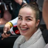 Former Israeli hostage Agam Berger returns to her home in Holon, March 14, 2025. Photo by Jonathan Shaul/Flash90.