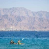 The Red Sea and the southern Israeli city of Eilat, Nov. 6, 2020. Photo by Yossi Aloni/Flash90.