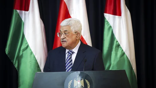 Palestinian Authority leader Mahmoud Abbas speaks in Bethlehem on Jan. 18, 2017. Credit: Wisam Hashlamoun/Flash90.