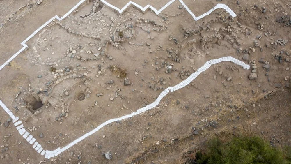 The Nahal Ein Gev II site, 1.25 miles east of the Sea of Galilee. Naftali Hilger/The Institute of Archaeology/The Hebrew University.