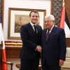 Emmanuel Macron And Mahmoud Abbas