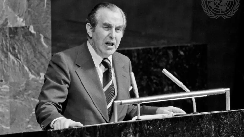 UN Vote 1975 Chaim Herzog