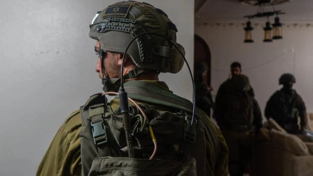 Israeli troops conduct operations in Judea and Samaria, Feb. 17, 2024. Credit: IDF.