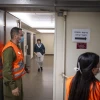 Patients and medical staff are seen in an underground parking area converted into a treatment ward at Ichilov Hospital in Tel Aviv, after many patients were relocated following the outbreak of war and missile fire from Iran toward Israel, March 8, 2026. Photo by Chaim Goldberg/Flash90.