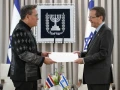 President Isaac Herzog received the diplomatic credentials of the new Ambassador of Thailand Boonyarit Vichienpuntu, Feb. 3, 2026. Credit: Maayan Toaf/GPO.