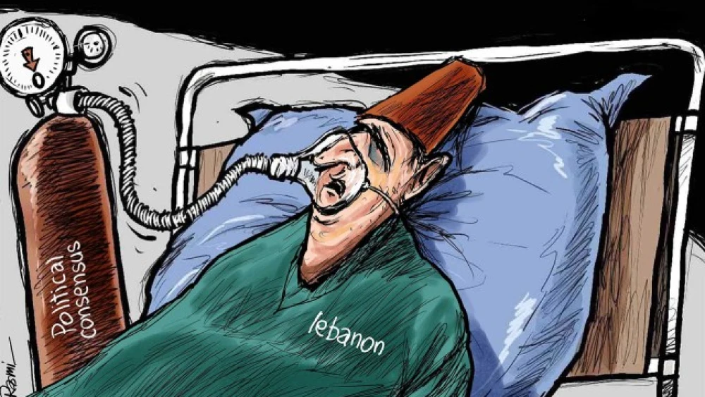 The State of Lebanon. Source: Asharq al-Awsat, Amjad Rasmi, Twitter.