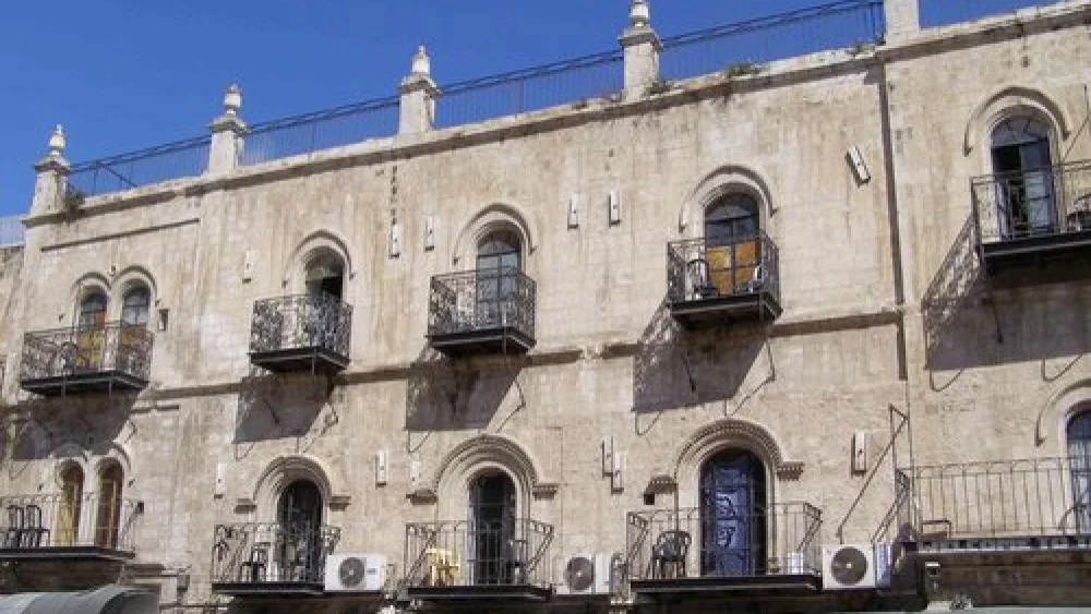 The Petra Hotel, in the Christian Quarter of Jerusalem’s Old City. Credit: Ranbar via Wikimedia Commons.