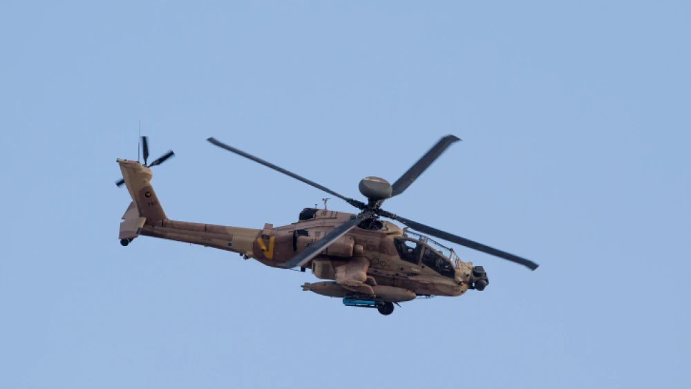 IAF Apache attack helicopter