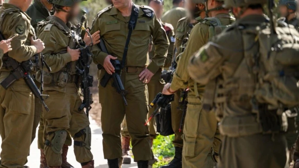 IDF Chief of Staff Lt. Gen. Eyal Zamir visits the IDF exercise "Shield of Strength," ("Magen Oz"), Nov. 24, 2025. Credit: IDF.
