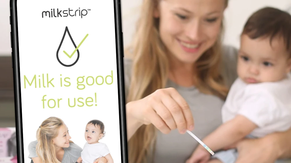 The aim of MilkStrip’s diagnostic kits and reports are to help ensure that children are getting optimal sustenance and nutrition, in addition to empowering mothers with the results from the reports. Credit: Courtesy.