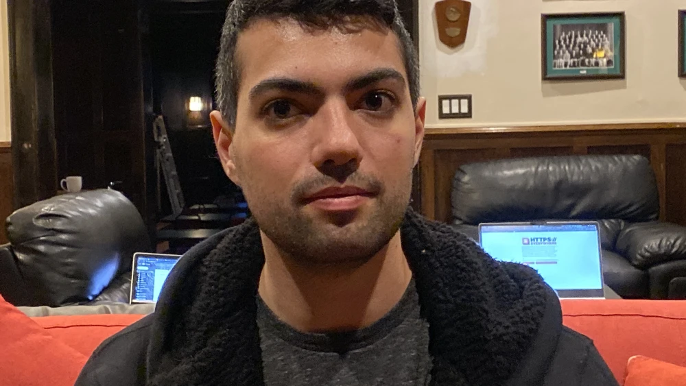 Princeton University junior David Esterlit. Credit: Courtesy.