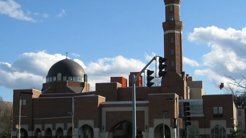 The Islamic Society of Boston Cultural Center in Roxbury Crossing, Mass., whose imam was replaced as the Muslim speaker for Thursday's interfaith service in Boston for the Boston Marathon attack victims. Credit: Biruitorul/Wikimedia Commons.