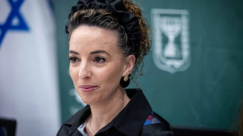 Environmental Protection Minister Idit Silman at her office in Jerusalem, Jan. 2, 2023. Photo by Yonatan Sindel/Flash90.