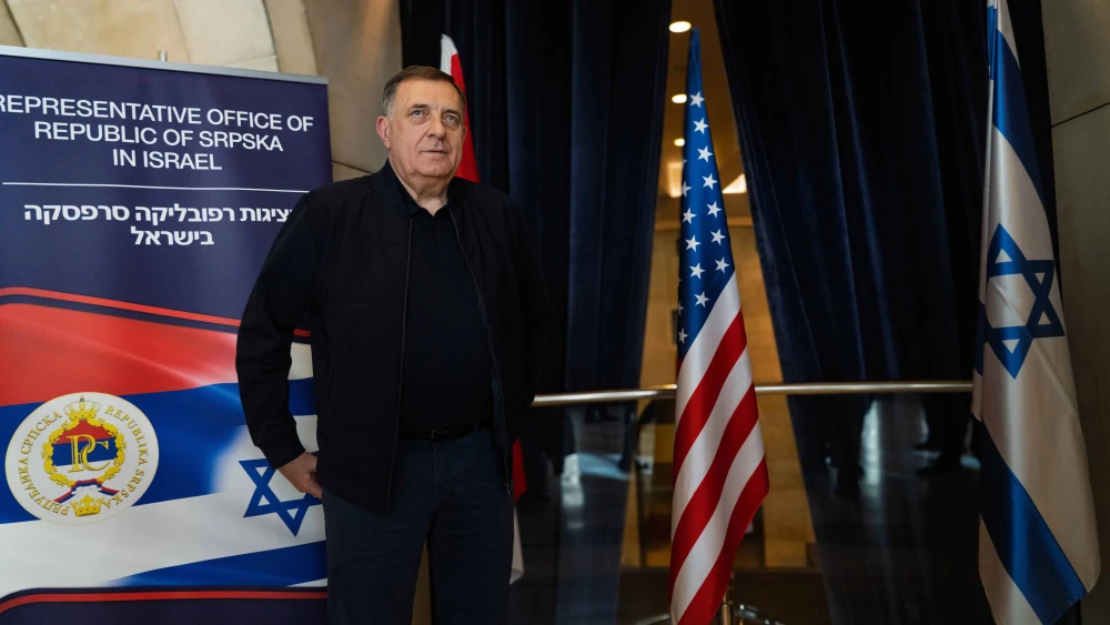 Republika Srpska President Milorad Dodik, March 26, 2025. Credit: Steve Linde