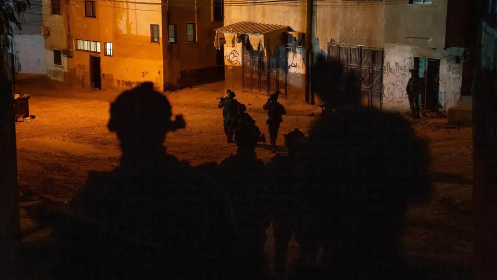 Israeli security forces conduct counter-terrorism operations in northern Samaria, December 2025. Credit: IDF.