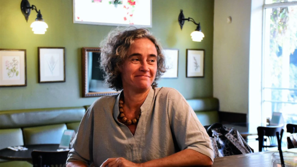 Merav Barzilay, owner of Meshek Barzilay. Photo by Rachael Workman/Xhibition.