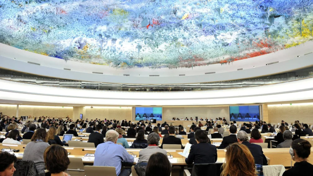 The U.N. Human Rights Council chamber in Geneva. Credit: U.N. Photo/Jean-Marc Ferré.