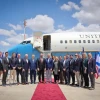 U.S. House Speaker Kevin McCarthy arrives in Israel at the head of a 20-member delegation of lawmakers, April 30, 2023. Photo by Noam Moshkowitz/Knesset Spokesperson.