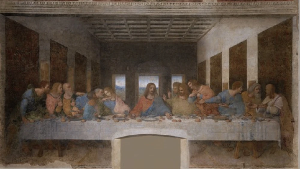 Leonardo da Vinci's mural painting of the Last Supper, located at the Convent of Santa Maria delle Grazie in Milan, Italy. Nothing reattaches Christians to their Jewish roots faster than realizing the Last Supper was actually a Passover seder meal being led by a Jewish rabbi, writes David Parsons. Credit: PD-Art.