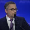 Arthur Stark, chairman of the Conference of Presidents of Major American Jewish Organizations, addressing the 2020 AIPAC policy conference. Source: Screenshot.