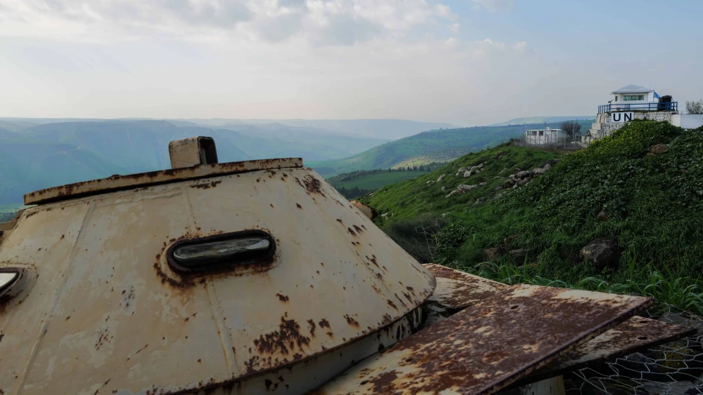 Border between Israel, Syria and Jordan