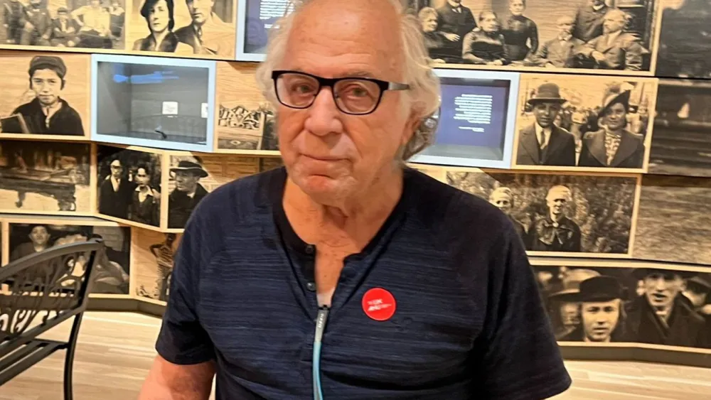 David Caspi at the ANU-Museum of the Jewish People in Tel Aviv. Photo by Avi Kumar.
